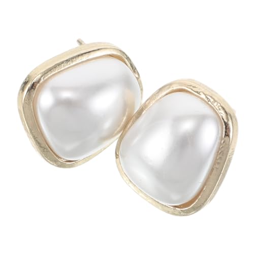 OUNONA Perlen-ohrstecker Für Damen Modischer Schmuck Mit Kunstperlen Kleine Ohrstecker Im Antiken Stil Geeignet Für Hochzeitsfeiern Und Alltagsoutfits von OUNONA