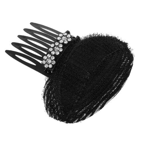 OUNONA Dekorative Haarspange Mit Strass-blume Haarkamm Für Damen Haardekoration Mit Seitlichen Strasssteinen Floraler Strasskamm Für Hochzeits-haarschmuck von OUNONA