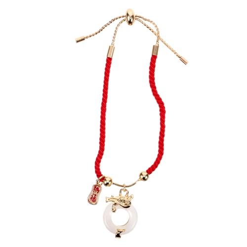 OUNONA Drachenarmband Geflochtenes Schnurarmband Damen Seilarmband Schutzarmband Für Frauen Mädchen Als Geschenk Für Geburtstag Hochzeit Weihnachten Neujahr von OUNONA