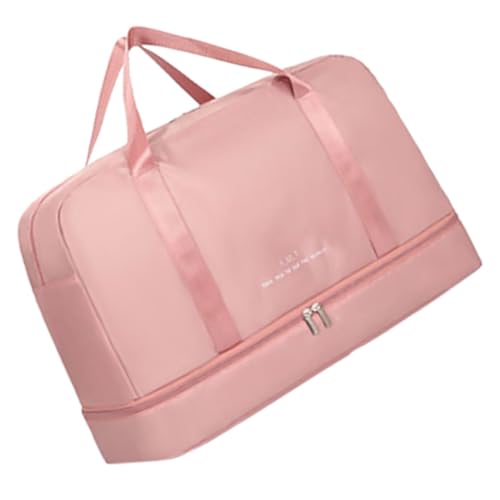 OUNONA Große Faltbare Reisetasche Damen Leichte Tragbare Sporttasche mit Nassfach Praktische Tasche für Gym Urlaub und Flugreisen Robust und Modisch für Reisen und Alltag von OUNONA