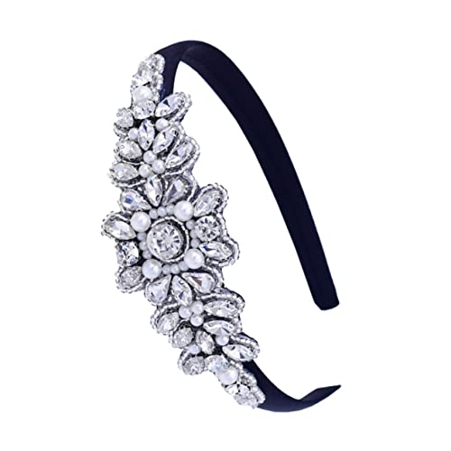 OUNONA Haarbänder Für Frauen Haarreifen Mit Strass Damen Kopfschmuck Schickes Haardekor Aus Hochwertigem Material Kostüm Accessoire Für Besondere Anlässe von OUNONA
