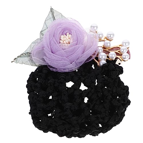 OUNONA Haarbrötchen Abdeckung Mit Netz Haarnetz Für Damen Für Krankenschwestern Stewardessen Und Tänzerinnen Aus Strapazierfähigem von OUNONA