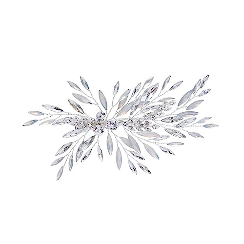 OUNONA Haarspange für Braut Handgefertigte Haarnadel mit Glitzer Haarschmuck Accessoire für Hochzeiten und Besondere Anlässe Geeignet für Frauen und Mädchen OUNONA Haarspange für Braut Handgefertigte Haarnadel mit Glitzer Haarschmuck Accessoire für Hochzeiten und Besondere Anlässe Geeignet für Frauen und Mädchen von OUNONA