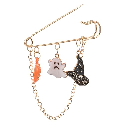 OUNONA Halloween Brosche Modisch Langlebig Kreatives Design Anstecknadel Kleidung Dekoration Party Schmuck für Damen von OUNONA