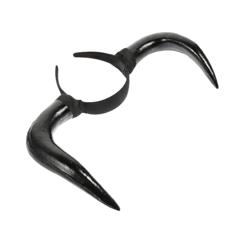 OUNONA Halloween Hörner Haarreif Universeller Haarschmuck Für Kostümpartys Mit Hochwertiger Verarbeitung Langlebig Und Sicher Für Halloween Feiern Und Cosplay von OUNONA