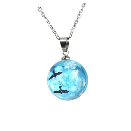 OUNONA Halskette Mond Aus Metall Silberfarben Schlichtes Design Für Damen Leicht Und Langlebig Als Geschenk Für Freunde Und Familie von OUNONA