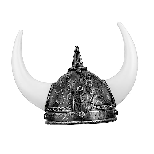 OUNONA Helm mit Hörnern Dekorative Kopfbedeckung für Erwachsene für Halloween Karneval und Cosplay Partys Hornförmiges Design für Eindrucksvolle Kostüme von OUNONA
