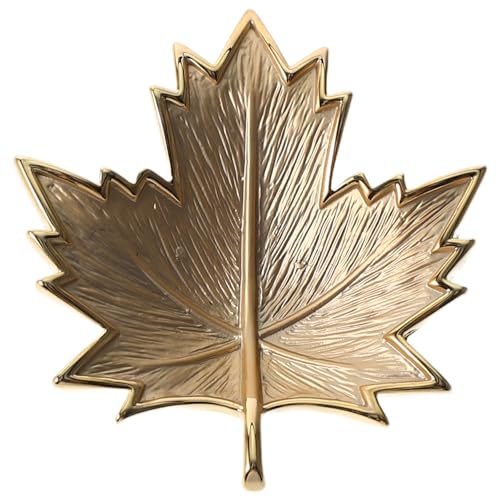 OUNONA Herbstblatt-Brosche: Schmuck mit Herbstmotiven – Anstecknadel in Ahornblattform im Vintage-Stil – Thanksgiving-Accessoire für Damentaschen von OUNONA