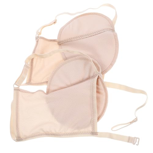 OUNONA Invisible Achselpads aus Waschbare Unterarm Schweißpads für Damen und Herren Schweißabsorbierend Atmungsaktiv Bequem gegen Schweißflecken von OUNONA