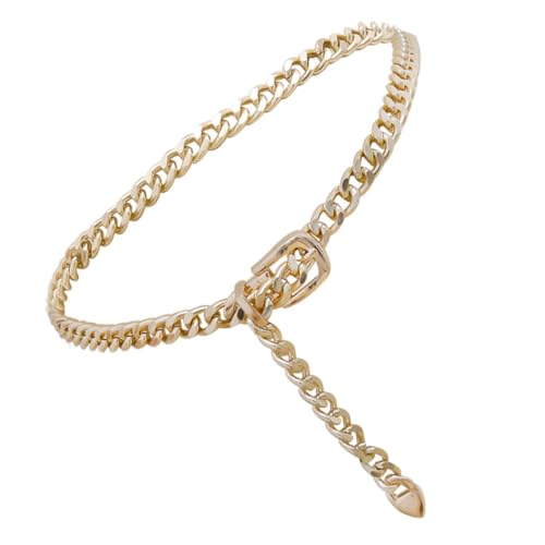 OUNONA Jeans Kette Damen Taillenkette im Punkstil Robuste Gürtelkette für Jeans Besondere Anlässe Geschenkidee für Freunde von OUNONA