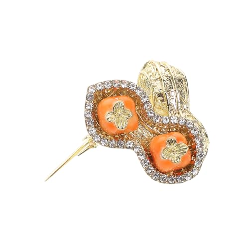 OUNONA Kaki Brosche Rucksackstift Gewandkragennadel Cardigan Clip Jacken Brosche Kleiderclip Kristall Brosche Persimmon-pin Brosche in Fruchtform Stellnadel Zinklegierung Orange OUNONA Kaki Brosche Rucksackstift Gewandkragennadel Cardigan Clip Jacken Brosche Kleiderclip Kristall Brosche Persimmon-pin Brosche in Fruchtform Stellnadel Zinklegierung Orange von OUNONA