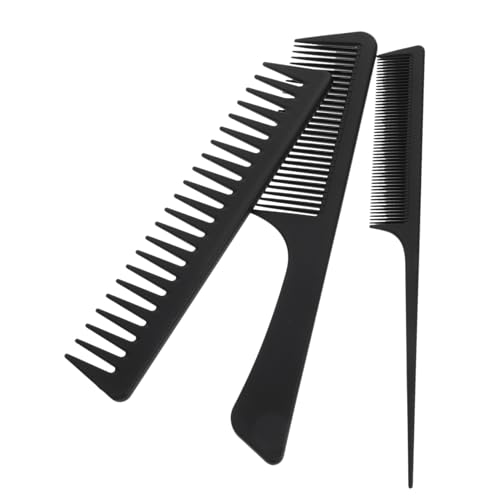 OUNONA Kamm Feinem Kamm Spitzen Stielkamm Und Für Damen Und Herrenhaare Antistatisch Gegen Haarbruch Und Knoten Geeignet Für Haartypen Von Glattem Lockigem Haar OUNONA Kamm Feinem Kamm Spitzen Stielkamm Und Für Damen Und Herrenhaare Antistatisch Gegen Haarbruch Und Knoten Geeignet Für Haartypen Von Glattem Lockigem Haar von OUNONA