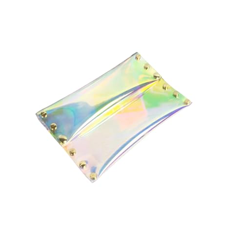 OUNONA Klarer PVC Umschlagbeutel Transparenter Clutch Handtasche Abendliche Umhängetasche für und Mädchen für Dating Shopping und Reisen mit Ausreichend Stauraum für Handy Lippenstift von OUNONA