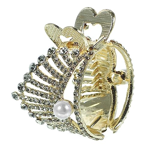 OUNONA Kleine Haarspange Design Robust für Damen Ponytail Halter Haarschmuck für Hochzeit Party Alltag von OUNONA