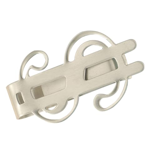 OUNONA Kompakte Geldklammer Multifunktionale Geldscheinklammer Taschenclip und Büroklammer für Geldscheine Rechnungen und Dokumente für Unterwegs von OUNONA