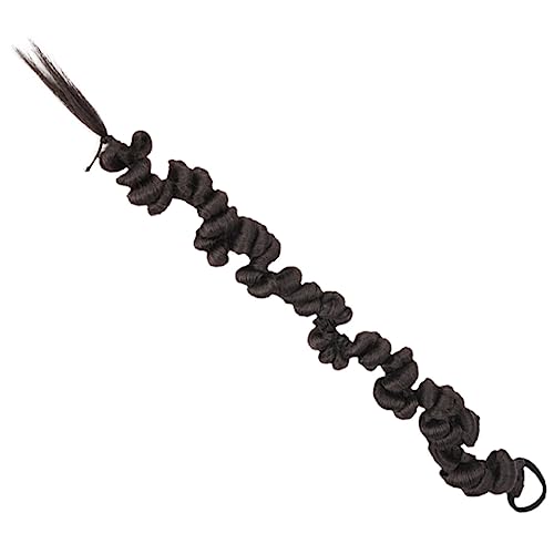 OUNONA Lange Geflochtene Ponytail Haarverlängerung mit Haargummi Unregelmäßige Zöpfe Synthetische Haarteile für Frauen Leicht zu Tragen für Party Hochzeit und Alltag OUNONA Lange Geflochtene Ponytail Haarverlängerung mit Haargummi Unregelmäßige Zöpfe Synthetische Haarteile für Frauen Leicht zu Tragen für Party Hochzeit und Alltag von OUNONA