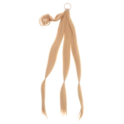 OUNONA Lange Geflochtene Synthetische Pferdeschwanz extensions Robuste Haarverlängerung in Natürlicher Farbe Vielseitig Einsetzbar für Trendige Box Twist zöpfe Geeignet für Damen Jeden von OUNONA