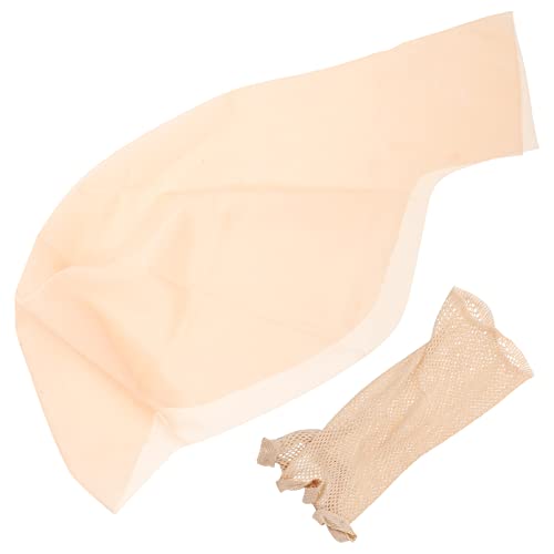 OUNONA Latex Glatzenkappe Satz für Erwachsene und Kinder Cosplay Requisiten Haarnetz für Halloween Kostüme Leicht Anzulegen und Angenehm zu Tragen OUNONA Latex Glatzenkappe Satz für Erwachsene und Kinder Cosplay Requisiten Haarnetz für Halloween Kostüme Leicht Anzulegen und Angenehm zu Tragen von OUNONA