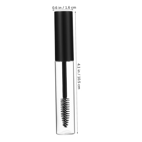 OUNONA Leeres Mascara Eyeliner Lipgloss Teilig Wimperntusche Tube mit Applikator Nachfüllbar für DIY Kosmetik Makeup von OUNONA