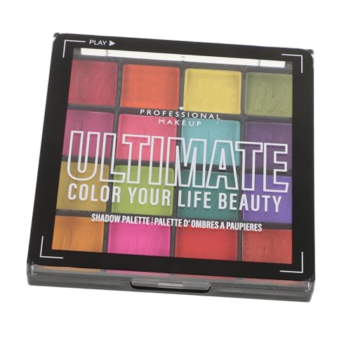 OUNONA Lidschatten Palette Farben Hochpigmentierte Wasserdichte Augenfarben mit Glitzer und Optionen für Karneval und Festival Make Up Tragbares Make Up Werkzeug von OUNONA