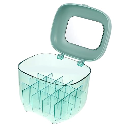 OUNONA Lippenstiftregal Mit Mehreren Fächern Lippenstift-organizer Für Schreibtisch Haushalts-lippenstiftständer Aus Robustem Platzsparend Und Praktisch Für Schlafzimmerbedarf von OUNONA