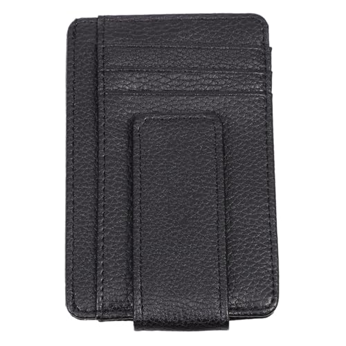 OUNONA Kartentasche Für Männer Aus Pu-Material Wechselgeldbörse Mit Steckfächern Kompakte Herrentasche Für Karten Und Geld Tragbare Geldbörse Mit Schnalle von OUNONA