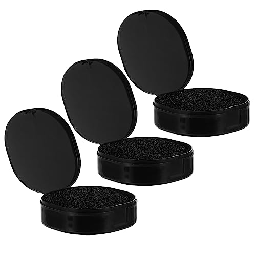 OUNONA 3stücke Make-up-pinselreiniger-box Mit Farbreinigungs-schwamm Für Pinselreinigung Wasser Wiederverwendbar Und Kompakt Leicht Zu Transportieren Und Sicher Anwendung von OUNONA