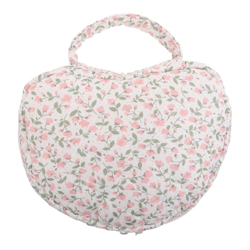 OUNONA Kosmetiktasche Mit Blumenmuster Für Damen Reise-schminktasche Mit Fächern Praktische Aufbewahrungstasche Für Make-up-utensilien OUNONA Kosmetiktasche Mit Blumenmuster Für Damen Reise-schminktasche Mit Fächern Praktische Aufbewahrungstasche Für Make-up-utensilien von OUNONA