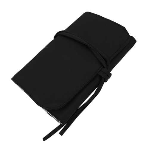 OUNONA Make Up Tasche Organizer Faltbar Tragbarer Kosmetikpinseltasche für Reisen und Alltag mit Pinselhalter von OUNONA