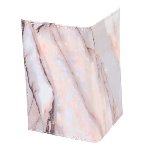 OUNONA Marble Design Reisepasshülle mit Glänzender Oberfläche Robuste Passport Tasche für Damen und Herren Kompakter Schutz für Reiseunterlagen Langlebiger Organizer Stilvolle Passhülle von OUNONA