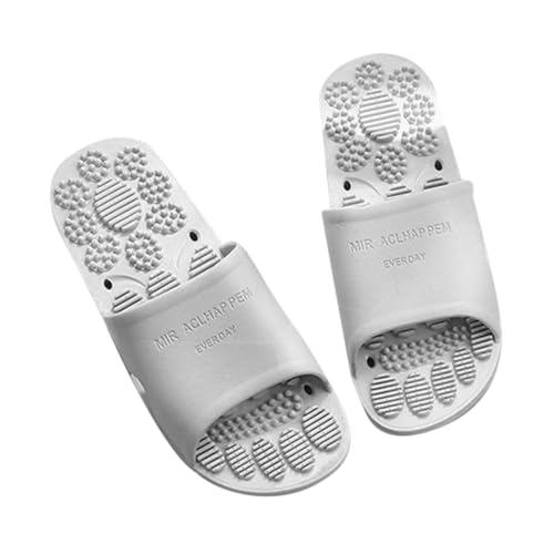 OUNONA Massage Hausschuhe Unisex Anti rutsch Pediküre Pantoffeln Entspannende Fußmassage Hausschuhe für Badezimmer und Zuhause von OUNONA