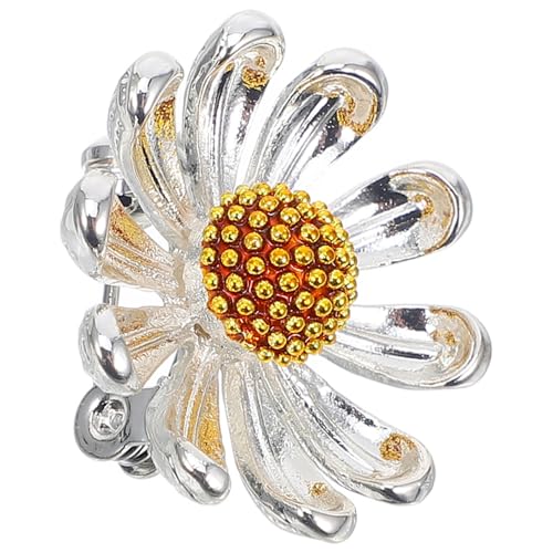 OUNONA Mini Blumenbrosche Damen Anstecknadel Blütenmotiv Leicht Elegant für Bluse Kleid Hemd Dekoration von OUNONA