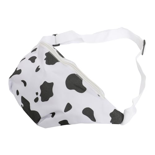 OUNONA Modische Cow Pattern PU Brusttasche mit Verstellbarem Gurt Kratzfestes Cartoon Design Langlebige Crossbody Bag für Damen Vielseitige Umhängetasche mit Weichem Hautfreundlichem von OUNONA