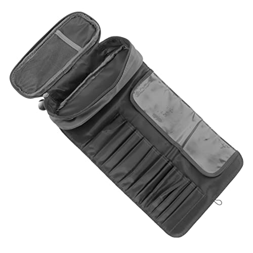 OUNONA Multifunktionale Rolltasche für Make Up Faltbar Kosmetikpinsel Organizer für Reisen Langlebiges Material von OUNONA
