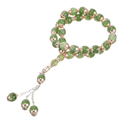 OUNONA Gebetsperlen String Aus Hochwertigem Material Für Islamische Gebetskette Als Halskette Oder Armband Geeignet Für Tägliche Dekoration Und Einfache Aufbewahrung von OUNONA