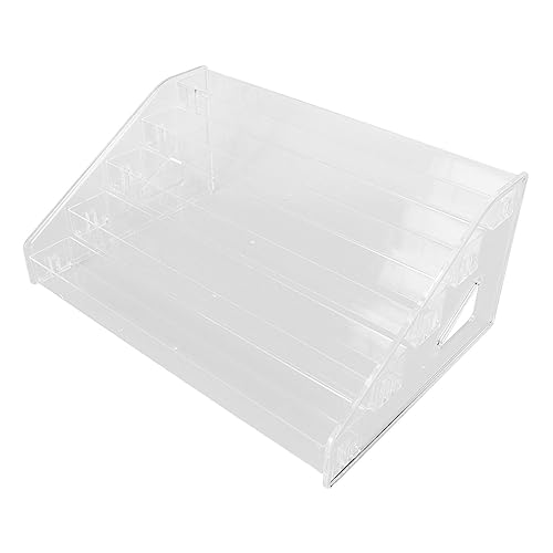 OUNONA Nagel Organizer 1Stück Nagellack Ständer für Maniküre Transparentes Design für Nagelstudios Leicht und Stabil mit Leicht Abnehmbarem Display von OUNONA