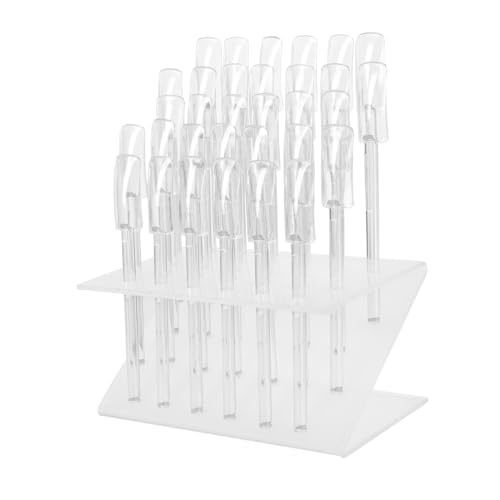 OUNONA Nagelspitzen Display Ständer Nagelkunst Organizer aus Robustem Material Langlebig für Maniküre Salon Nail Tip Halter mit Großem Stauraum für Nail Art Zubehör von OUNONA