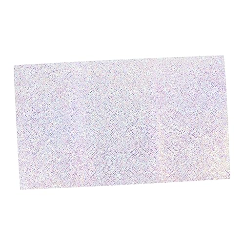 OUNONA Nageltischmatte Für Maniküre-design Klappbares Nagelpad Mit Diamantähnlichem Aufkleber Glänzendes Übungspad Für Nailart-präsentationen von OUNONA