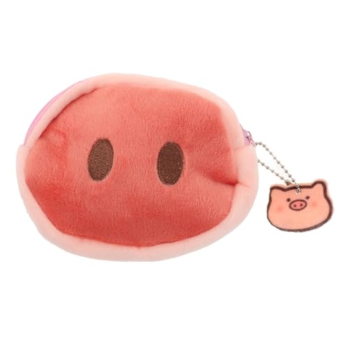 OUNONA Niedliche Schwein Münztasche für Damen Kompakte Geldbörse mit Reißverschluss Multifunktionale Aufbewahrung für Kleingeld Schlüssel und für Reisen und Alltag OUNONA Niedliche Schwein Münztasche für Damen Kompakte Geldbörse mit Reißverschluss Multifunktionale Aufbewahrung für Kleingeld Schlüssel und für Reisen und Alltag von OUNONA