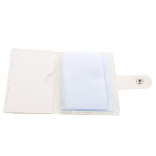 OUNONA PU Kartenhalter Sternenhimmel Design Langlebig und Geräumig Multi Kartenetui mit Druckknopf für Kreditkarten Ausweise und Visitenkarten Geeignet für Büro Schule und Alltag von OUNONA