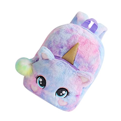 OUNONA Plüsch Umhängetasche Für Junge Mädchen Verstellbare Schultergurte Plüsch Tasche Mit Buchdesign Wiederverwendbar Für Tagesausflüge Und Geburtstagsgeschenke von OUNONA