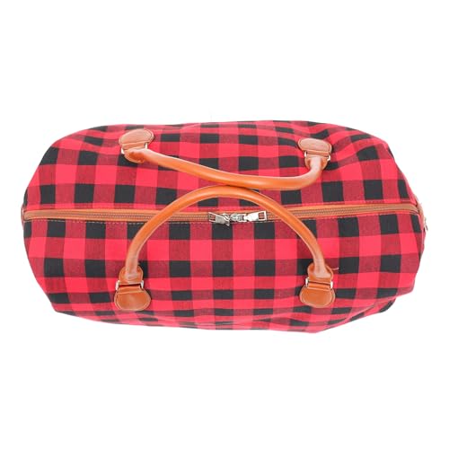 OUNONA Praktische Canvas Reisetasche Handtasche für Reisen und Alltag mit Großem Fassungsvermögen Weichem Material Vielseitig als Schultertasche Shopper und Aufbewahrungsbeutel Geeignet von OUNONA