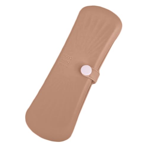 OUNONA Reise Kosmetiktasche Silikon Makeup Pinselhalter Flexibel Robust Kompakt Großer Stauraum für Damen Reiseaccessoires Kosmetikkoffer Organizer von OUNONA