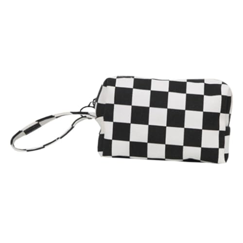 OUNONA Reise Kosmetiktasche mit Optimaler Kapazität Make Up Organizer für Damen Tragbare Toilettentasche mit Reißverschluss Leicht und Kompakt für Unterwegs von OUNONA