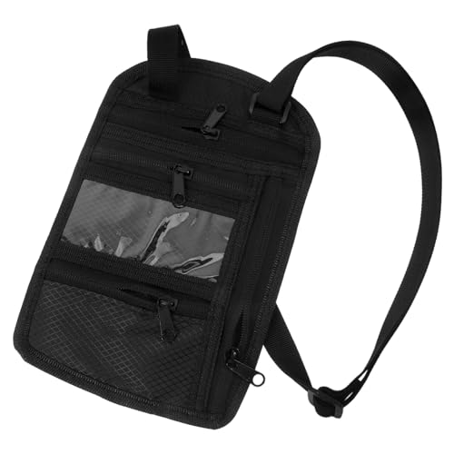 OUNONA Reisepass Etui mit RFID Multifunktionaler Dokumentenhalter für Männer Frauen Praktische Reise Geldbörse für Dokumente Tickets für Reisen Geschäftsreisen von OUNONA