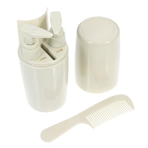 OUNONA Reisezahnbürstenhalter Mit Zahnpasta-Organizer Zahnbürsten-etui Und Reisebedarf Hochwertigem Kunststoff Kompakt Und Leicht Für Urlaub von OUNONA