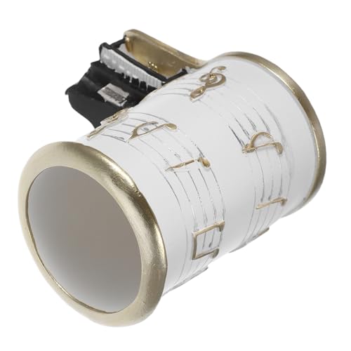 OUNONA Resin Stifthalter Notenlinien Klavier Design Makeup Brush Organizer Kreativer Schreibtisch Pen Container Für Zuhause Büro Musiker Klavier Fans Zufällige Farbe Zufällige Farbe von OUNONA