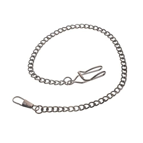 OUNONA Retro Taschenuhrenkette Metalllegierung Stilvolle Vintage Uhrkette Gunmetal Schwarz Vielseitiges Accessoire für Herren und Damen für Business und Freizeit Perfektes OUNONA Retro Taschenuhrenkette Metalllegierung Stilvolle Vintage Uhrkette Gunmetal Schwarz Vielseitiges Accessoire für Herren und Damen für Business und Freizeit Perfektes von OUNONA