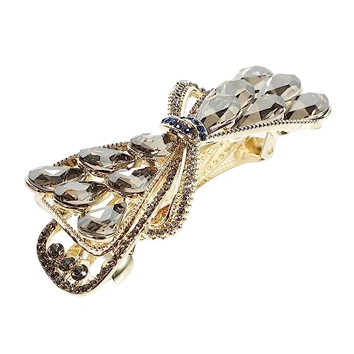 OUNONA Rhinestone Haarklammer für Damen Hochzeits Haarspange Glitzernde Haarklammer Strasssteinen für Besondere Anlässe und Täglichen Gebrauch von OUNONA
