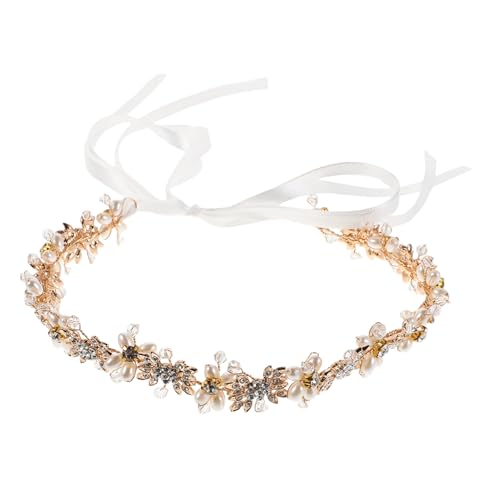 OUNONA Rhinestone Hochzeit Haarrebe Braut Haarstück Handgefertigt Stilvolles Accessoire für Frauen Braut Styling Hochzeitsschmuck von OUNONA